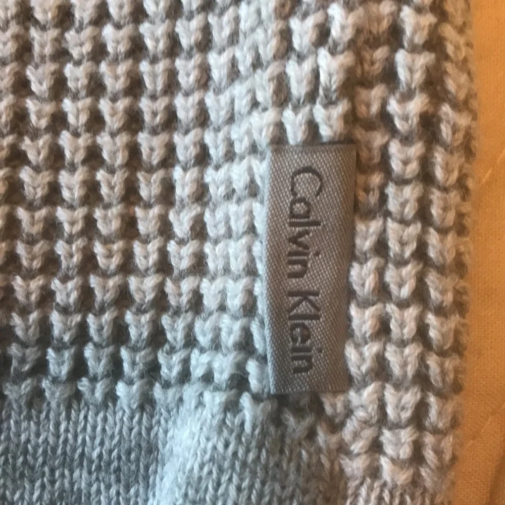 Calvin Klein Gray Quarter Zip Sweater Size Large